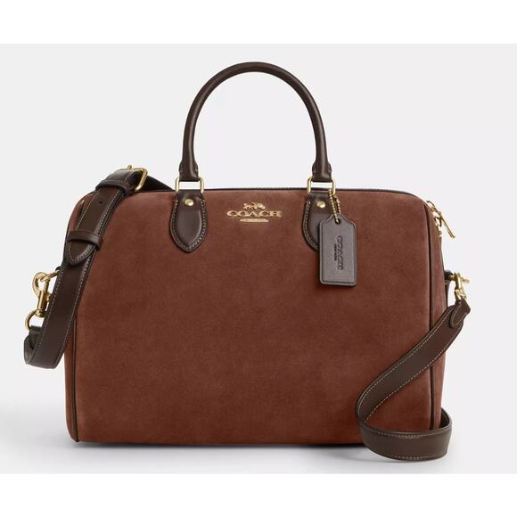 Coach Rowan Large Satchel Bag - Picture 1 of 5